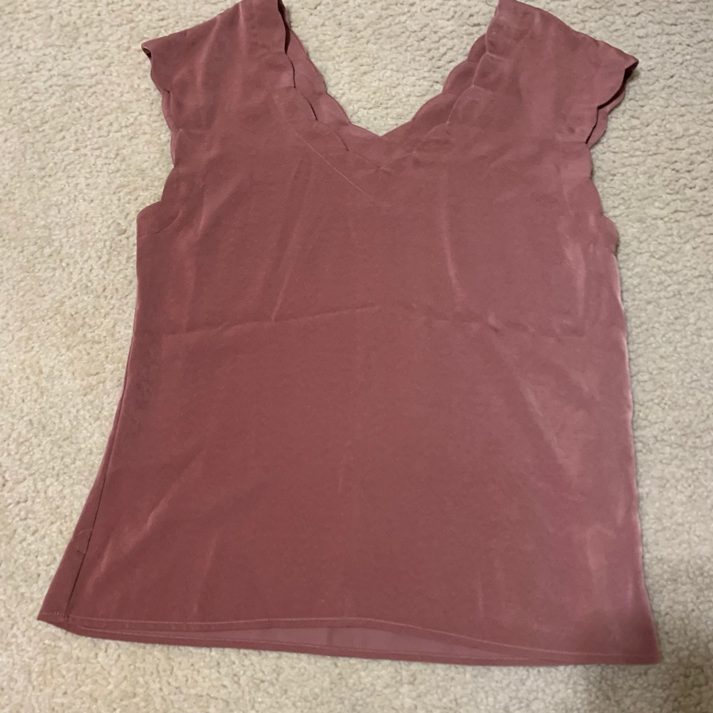 Satin Express Top NWOT